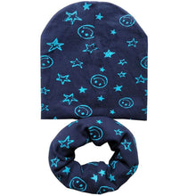Load image into Gallery viewer, New Autumn Winter Baby Girls Hat Kids Boys Cap Cotton Toddlers Beanie Children Hat Scarf Collars,gorros infantiles invierno
