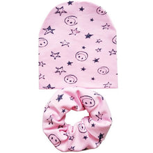 Load image into Gallery viewer, New Autumn Winter Baby Girls Hat Kids Boys Cap Cotton Toddlers Beanie Children Hat Scarf Collars,gorros infantiles invierno
