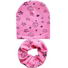 Load image into Gallery viewer, New Autumn Winter Baby Girls Hat Kids Boys Cap Cotton Toddlers Beanie Children Hat Scarf Collars,gorros infantiles invierno
