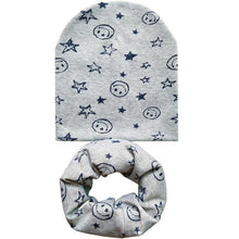 Load image into Gallery viewer, New Autumn Winter Baby Girls Hat Kids Boys Cap Cotton Toddlers Beanie Children Hat Scarf Collars,gorros infantiles invierno
