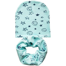 Load image into Gallery viewer, New Autumn Winter Baby Girls Hat Kids Boys Cap Cotton Toddlers Beanie Children Hat Scarf Collars,gorros infantiles invierno

