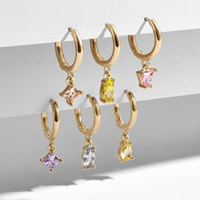 Load image into Gallery viewer, 5 Pair/set 2020 Brincos Female Rhinestone Huggie Earrings Set Amazing Price Gold Small Stud Earring for Women Fashion Jewelry
