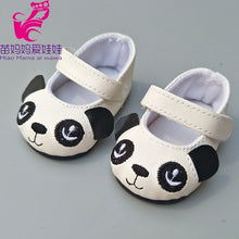Load image into Gallery viewer, for   baby Doll shoes black white Prink Rose redShoes fits For 18" Doll shoes sneackers Toy doll Accessory
