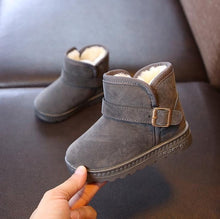 Load image into Gallery viewer, 2020 KIDS Boys Girls Snow Boots Shoes Winter Warm Plush Inside Cow Muscle Sole Child Snow Boots Shoes For Baby Girls Boys Boots
