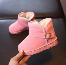 Load image into Gallery viewer, 2020 KIDS Boys Girls Snow Boots Shoes Winter Warm Plush Inside Cow Muscle Sole Child Snow Boots Shoes For Baby Girls Boys Boots

