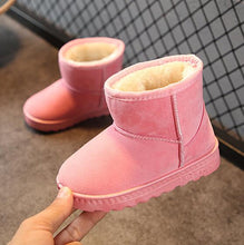 Load image into Gallery viewer, 2020 KIDS Boys Girls Snow Boots Shoes Winter Warm Plush Inside Cow Muscle Sole Child Snow Boots Shoes For Baby Girls Boys Boots
