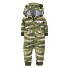 Load image into Gallery viewer, 2020 Newborn Baby Winter Hoodie Clothes boys Baby clothing Girl 9m-24m Boy Jumpsuit christmas baby Romper warm clothing for kids
