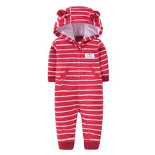 Load image into Gallery viewer, 2020 Newborn Baby Winter Hoodie Clothes boys Baby clothing Girl 9m-24m Boy Jumpsuit christmas baby Romper warm clothing for kids
