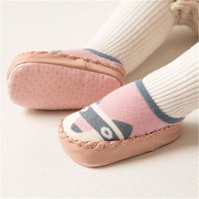 Load image into Gallery viewer, 2020 Fashion Baby Socks With Rubber Soles Infant Sock Newborn Autumn Winter Children Floor Socks Shoes Anti Slip Soft Sole Sock
