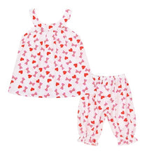Load image into Gallery viewer, NEW Newborn Baby Girls Clothes Sleeveless Dress+Briefs 2PCS Outfits Set Striped Printed Cute Clothing Sets Summer Sunsuit 0-24M
