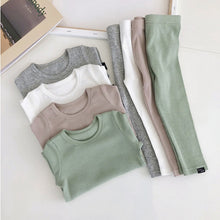Load image into Gallery viewer, Baby Kids Pajamas Sets Cotton Boys Sleepwear Suit Autumn Girls Pajamas Long Sleeve Pijamas Tops+Pants 2pcs Children Clothing

