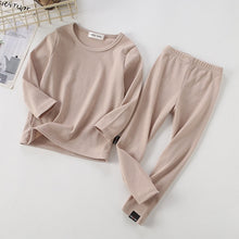 Load image into Gallery viewer, Baby Kids Pajamas Sets Cotton Boys Sleepwear Suit Autumn Girls Pajamas Long Sleeve Pijamas Tops+Pants 2pcs Children Clothing
