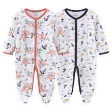 Load image into Gallery viewer, 2020 baby clothes Full Sleeve cotton infantis baby clothing romper cartoon costume ropa bebe 3 6 9 12 M newborn boy girl clothes
