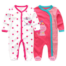 Load image into Gallery viewer, 2020 baby clothes Full Sleeve cotton infantis baby clothing romper cartoon costume ropa bebe 3 6 9 12 M newborn boy girl clothes

