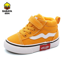 Load image into Gallery viewer, Baby Shoes Soft Bottom Boy Casual Shoes 1-3 Years Old 2020 autumn Winter Children Canvas Shoes Girls Walking Shoes Toddler boots
