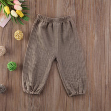 Load image into Gallery viewer, 2020 Autumn Winter Kids Children Baby Girl Cotton Leggings Full Length Wrinkled Pantalettes Pants Girls Long Trousers Pants
