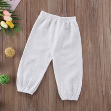 Load image into Gallery viewer, 2020 Autumn Winter Kids Children Baby Girl Cotton Leggings Full Length Wrinkled Pantalettes Pants Girls Long Trousers Pants
