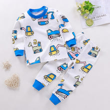 Load image into Gallery viewer, 2019 Autumn New Baby Clothing Set Cartoon Cotton Baby Boys Clothing Girls Suit Set 0-3 Year Baby Clothes
