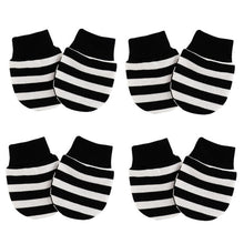 Load image into Gallery viewer, KLV 4 Pair/set Simple Cute Baby Knitting Mitten Newborn Anti-eat Hand Anti-Grab Face Protect Glove Baby Mitten
