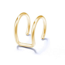 Load image into Gallery viewer, MeiLD Set Ear Cuff Gold Leaf Earcuff Clip On Earrings For Women Men Fashion Fake Cartilage Ear Jewelry
