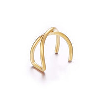 Load image into Gallery viewer, MeiLD Set Ear Cuff Gold Leaf Earcuff Clip On Earrings For Women Men Fashion Fake Cartilage Ear Jewelry
