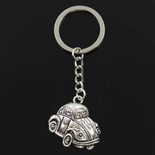Load image into Gallery viewer, Fashion Retro Classic Cars 31x32mm Pendant 30mm Key Ring Chain Bronze Silver Color Men Car Gift Souvenirs Keychain Dropshipping

