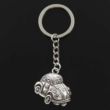 Load image into Gallery viewer, Fashion Retro Classic Cars 31x32mm Pendant 30mm Key Ring Chain Bronze Silver Color Men Car Gift Souvenirs Keychain Dropshipping
