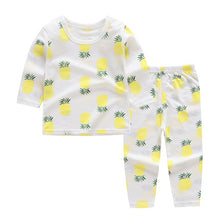 Load image into Gallery viewer, Cute Children's Autumn Pajamas Clothing Set Cartoon Boys &amp; Girls Sleepwear Suits Kids Long Sleeves Top + Pants Baby Home Clothes
