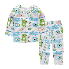Load image into Gallery viewer, Cute Children's Autumn Pajamas Clothing Set Cartoon Boys &amp; Girls Sleepwear Suits Kids Long Sleeves Top + Pants Baby Home Clothes
