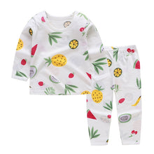 Load image into Gallery viewer, Cute Children's Autumn Pajamas Clothing Set Cartoon Boys &amp; Girls Sleepwear Suits Kids Long Sleeves Top + Pants Baby Home Clothes
