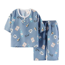 Load image into Gallery viewer, Cute Children's Autumn Pajamas Clothing Set Cartoon Boys &amp; Girls Sleepwear Suits Kids Long Sleeves Top + Pants Baby Home Clothes

