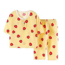 Load image into Gallery viewer, Cute Children's Autumn Pajamas Clothing Set Cartoon Boys &amp; Girls Sleepwear Suits Kids Long Sleeves Top + Pants Baby Home Clothes
