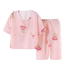 Load image into Gallery viewer, Cute Children's Autumn Pajamas Clothing Set Cartoon Boys &amp; Girls Sleepwear Suits Kids Long Sleeves Top + Pants Baby Home Clothes

