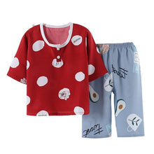 Load image into Gallery viewer, Cute Children's Autumn Pajamas Clothing Set Cartoon Boys &amp; Girls Sleepwear Suits Kids Long Sleeves Top + Pants Baby Home Clothes
