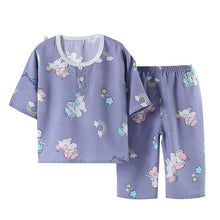 Load image into Gallery viewer, Cute Children's Autumn Pajamas Clothing Set Cartoon Boys &amp; Girls Sleepwear Suits Kids Long Sleeves Top + Pants Baby Home Clothes
