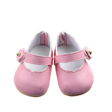 Load image into Gallery viewer, Doll Clothes Shoes Canvas Sequins Shoes For 18 Inch American&amp;43Cm Baby New Born Reborn Doll For Our Generation Christmas Girl`s
