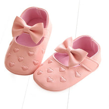 Load image into Gallery viewer, New newborn baby boy shoes Pink stripe Patch Casual soft bottom non-slip breathable new born baby girls Infant toddler shoes
