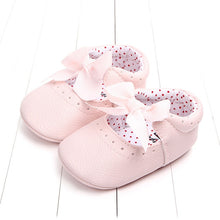 Load image into Gallery viewer, New newborn baby boy shoes Pink stripe Patch Casual soft bottom non-slip breathable new born baby girls Infant toddler shoes
