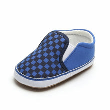 Load image into Gallery viewer, New newborn baby boy shoes Pink stripe Patch Casual soft bottom non-slip breathable new born baby girls Infant toddler shoes
