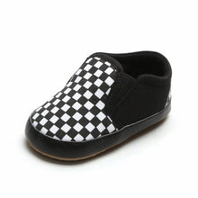 Load image into Gallery viewer, New newborn baby boy shoes Pink stripe Patch Casual soft bottom non-slip breathable new born baby girls Infant toddler shoes
