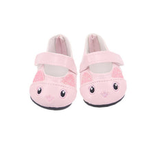 Load image into Gallery viewer, Doll Clothes Shoes 15 Styles 7 Cm Kitty Canvas Shoes For 18 Inch American&amp;43Cm Baby New Born Doll Generation Girl Toy  1/3 Blyth

