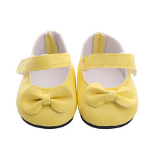 Load image into Gallery viewer, Doll Clothes Shoes 15 Styles 7 Cm Kitty Canvas Shoes For 18 Inch American&amp;43Cm Baby New Born Doll Generation Girl Toy  1/3 Blyth
