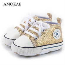 Load image into Gallery viewer, 2020 New Arrival Baby Boys Girls Shoes Canvas Print First Walker Infant Toddler Anti-Slip Prewalker Indoor Shoe For Dropshipping
