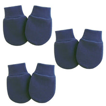 Load image into Gallery viewer, 3 Pair/Set Baby Gloves 0-6 Month Newborn Infant Anti-grab Glove Foot Cover Thin New
