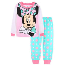 Load image into Gallery viewer, Autumn Children's Clothing Sets Sleepwear Clothes Kids Mickey Collection Pajamas Set Baby Girls Pijamas Minnie Pyjamas
