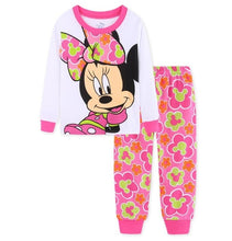 Load image into Gallery viewer, Autumn Children's Clothing Sets Sleepwear Clothes Kids Mickey Collection Pajamas Set Baby Girls Pijamas Minnie Pyjamas
