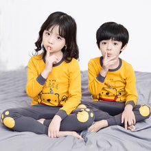 Load image into Gallery viewer, Baby Kids Pajamas Sets Cotton Boys Sleepwear Suit Autumn Girls Pajamas Long Sleeve Pijamas Tops+Pants 2pcs Children Clothing
