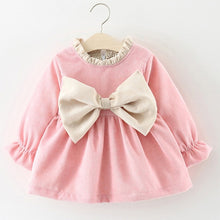 Load image into Gallery viewer, Melario Newborn Baby Girl Dress Autumn Princess Dresses for Kids Dress Cartoon Baby Dress With Bag Infant Clothing Toddler Dress
