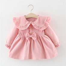 Load image into Gallery viewer, Melario Newborn Baby Girl Dress Autumn Princess Dresses for Kids Dress Cartoon Baby Dress With Bag Infant Clothing Toddler Dress
