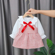 Load image into Gallery viewer, Melario Newborn Baby Girl Dress Autumn Princess Dresses for Kids Dress Cartoon Baby Dress With Bag Infant Clothing Toddler Dress
